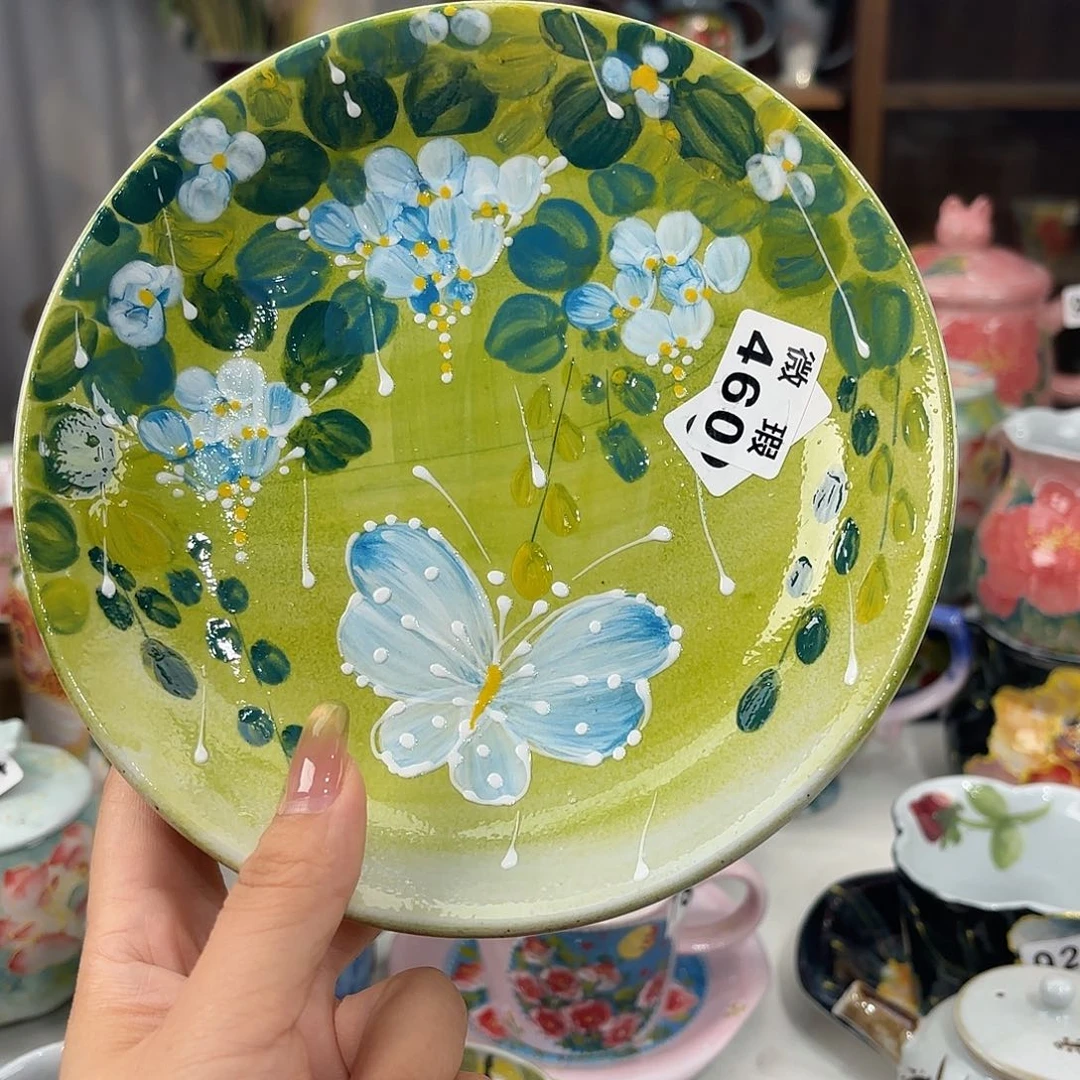 景德镇手绘高温釉下彩陶瓷茶具