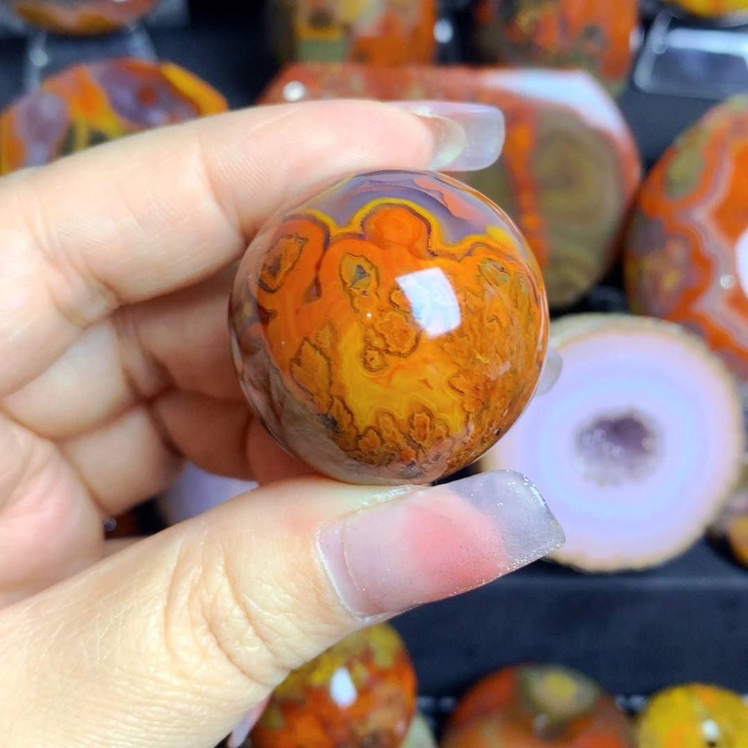 玛瑙/玉髓战国红玛瑙未镶嵌L**Y