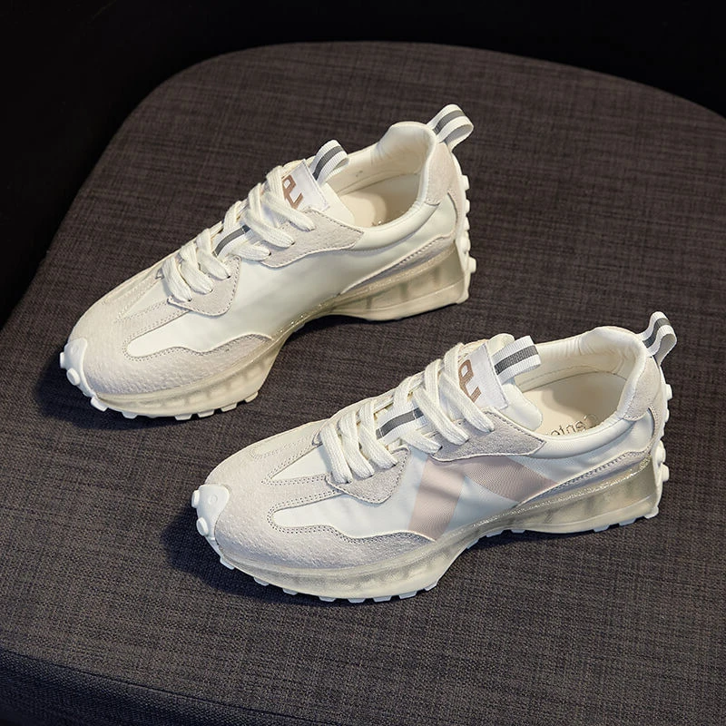 阿甘鞋女2025新款夏季女华夫鞋软底小蛮腰休闲百搭时尚爆款运动鞋