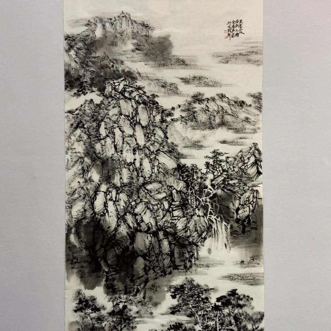 神***！国画墨鱼精品墨鱼精品