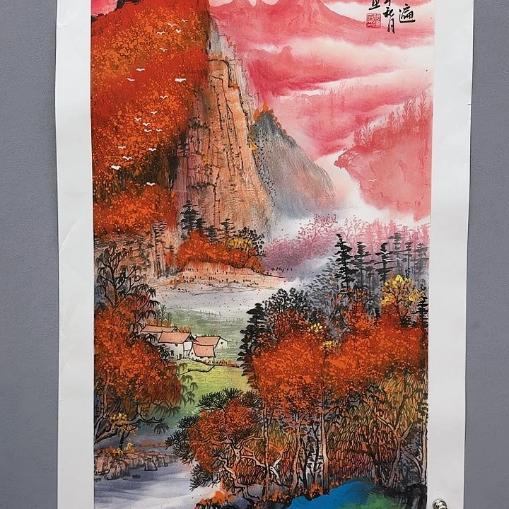 国画书法作品多次参加