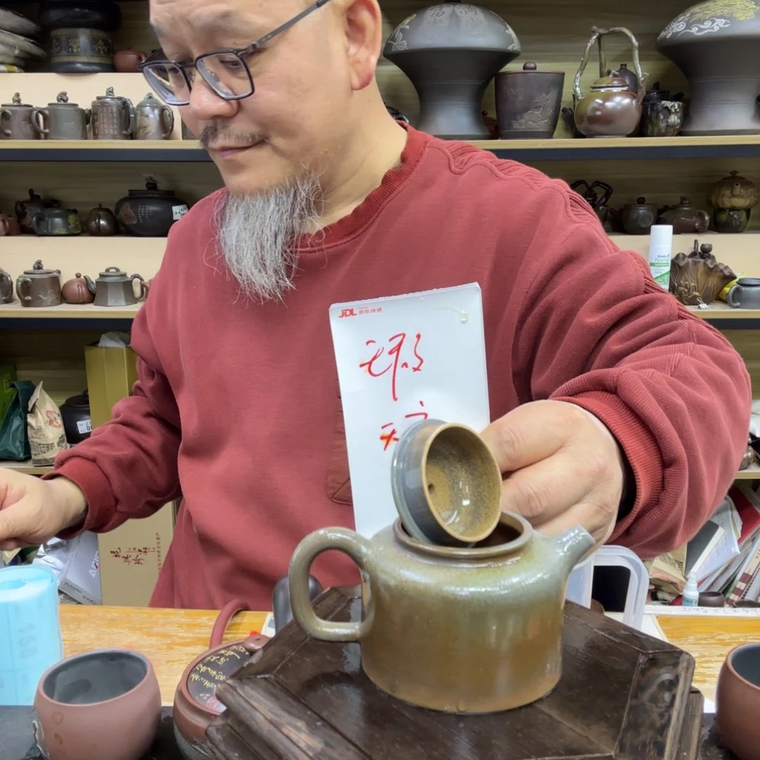 壶老韩坭兴陶直播闪购壶