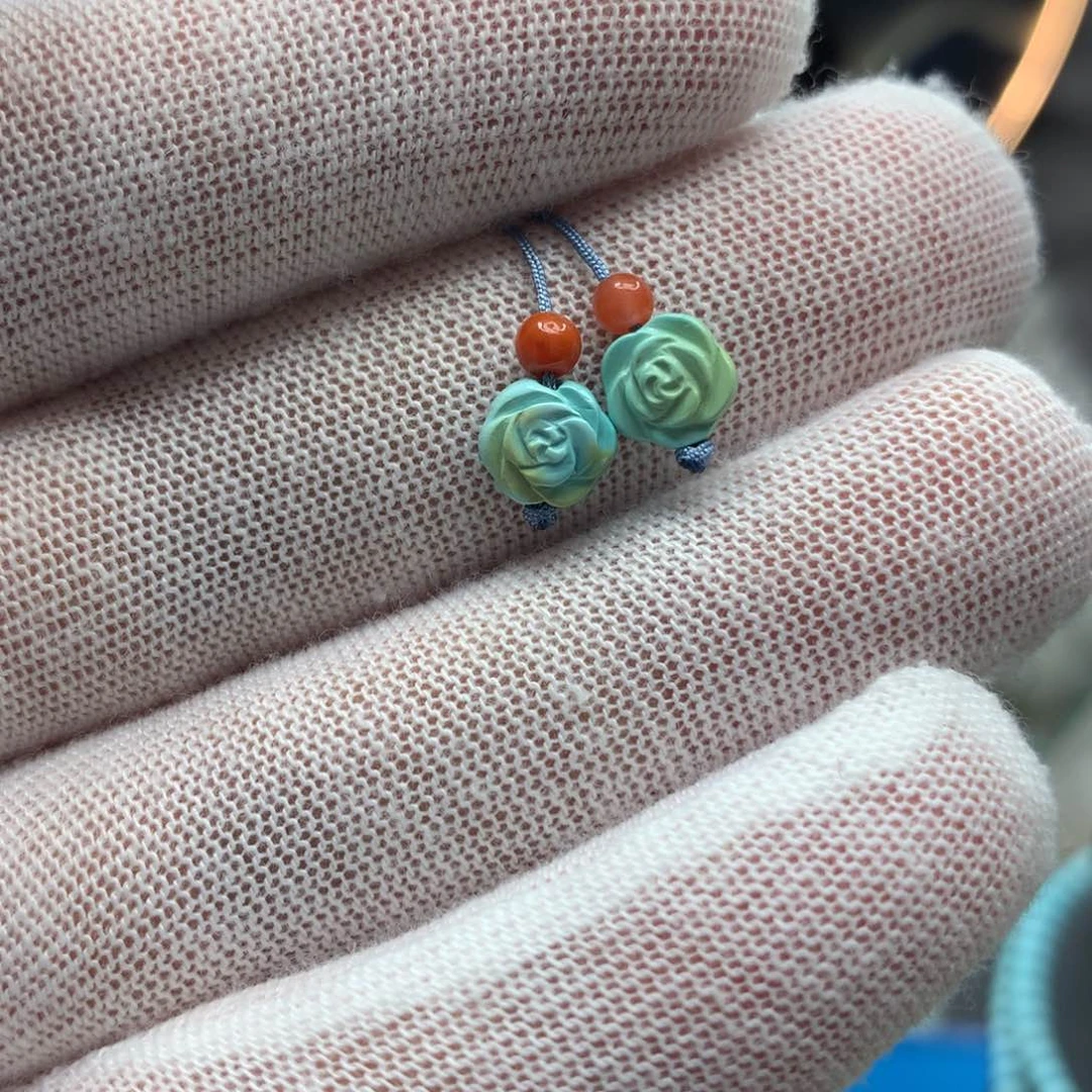 绿松石挂件未镶嵌