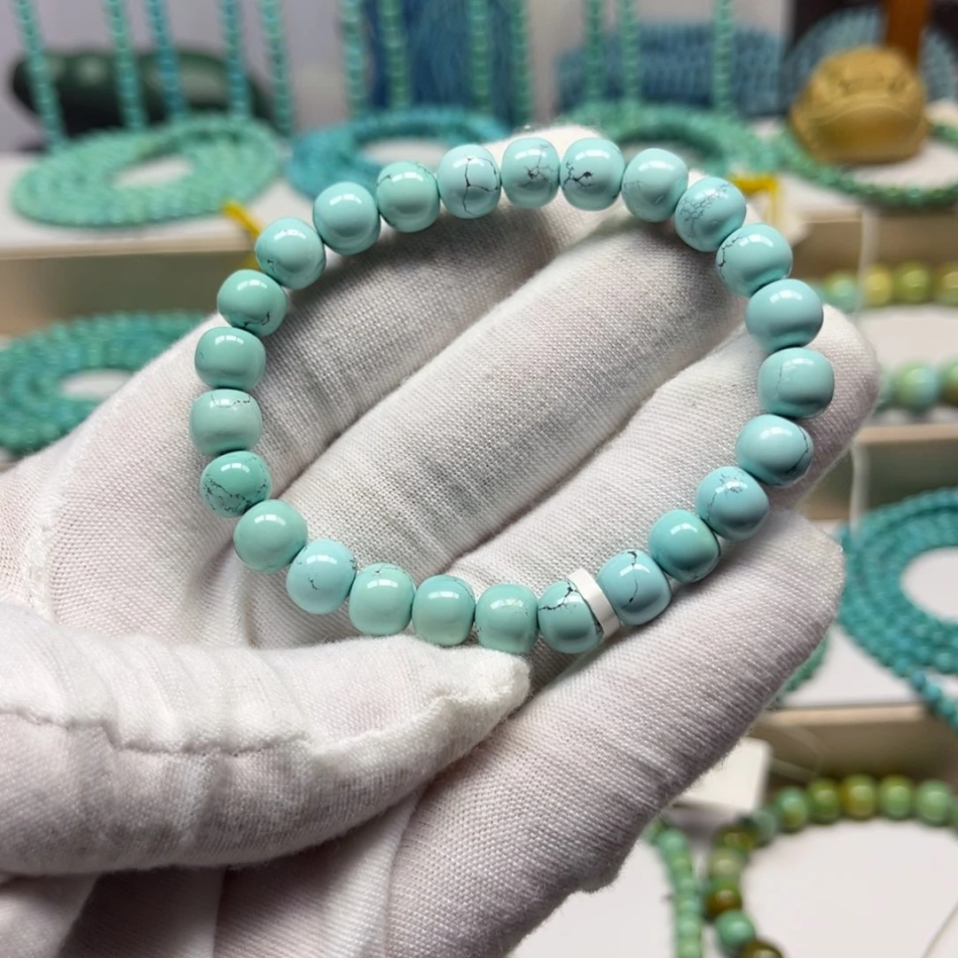 绿松石未镶嵌手链