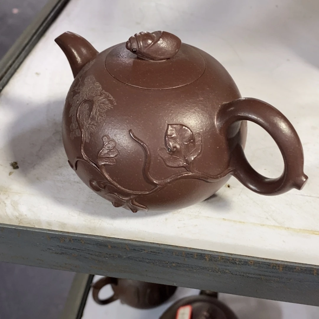茶壶紫砂原矿手工95