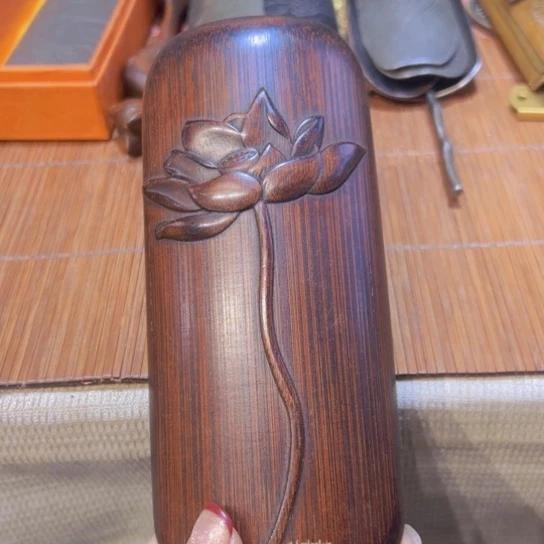 竹中古工艺品品摆件