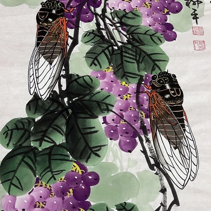 国画本人纯手工作品欣赏