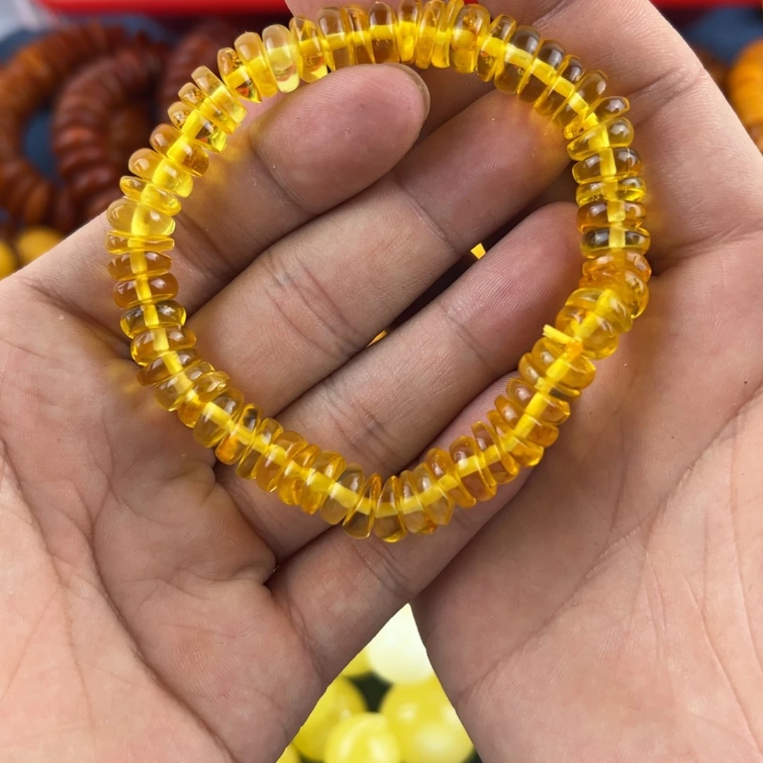 琥珀未镶嵌珠宝奇石