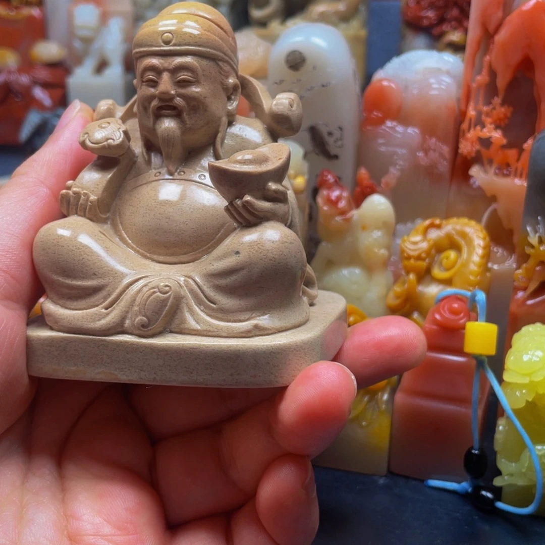 寿山石印石精美寿山