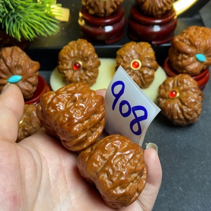 文玩核桃把件36蛤蟆908