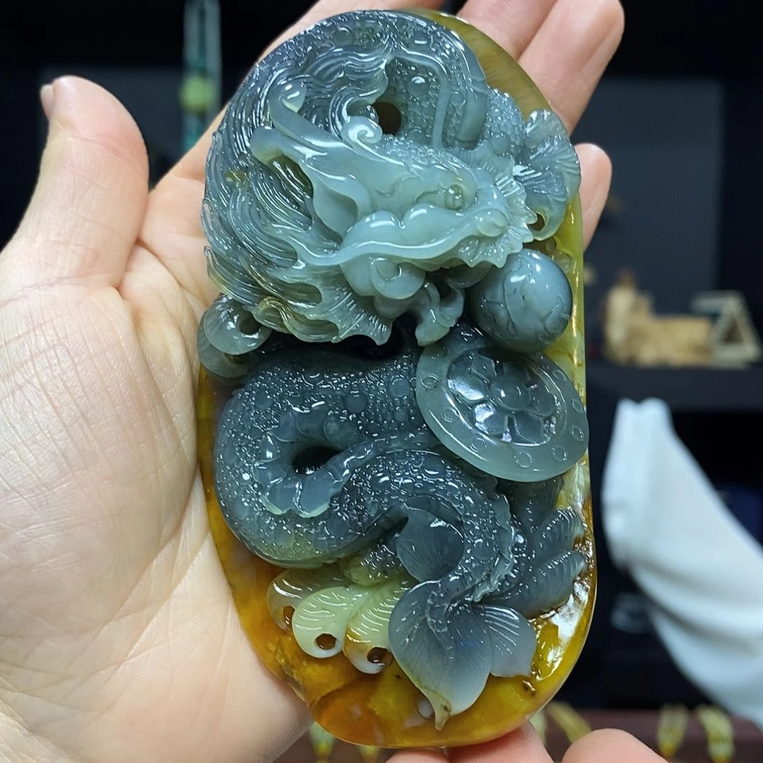 岫玉挂件吊坠未镶嵌