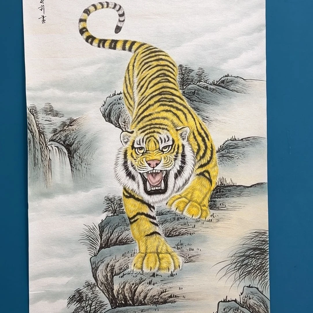 蔡***秋国画密密麻麻密密麻麻妈妈买