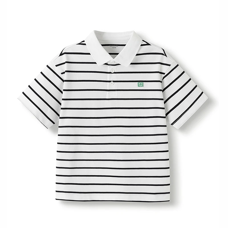 BALABALA巴拉巴拉男中童Polo衫夏季舒适宽松百搭翻领202225117212