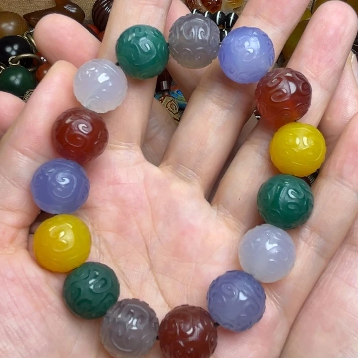 未镶嵌手链玛瑙/玉髓