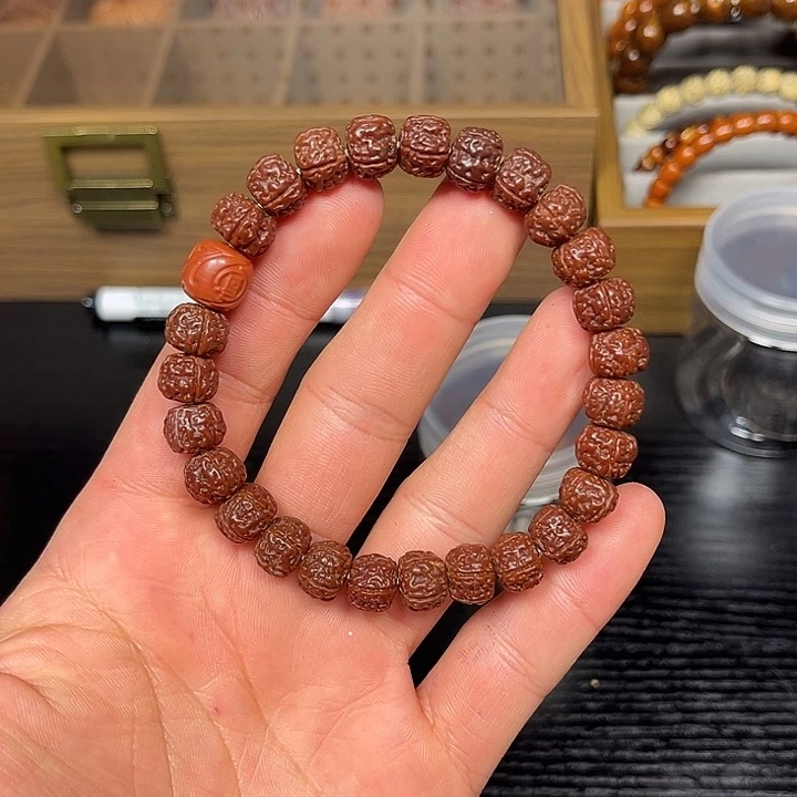 晃***柳柏香籽/百香籽吊坠特图嘟嘟