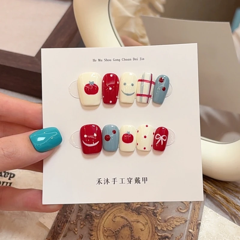 【笑脸】——禾沐手工穿戴甲