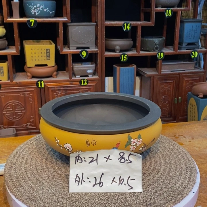 紫砂花盆紫砂花盆