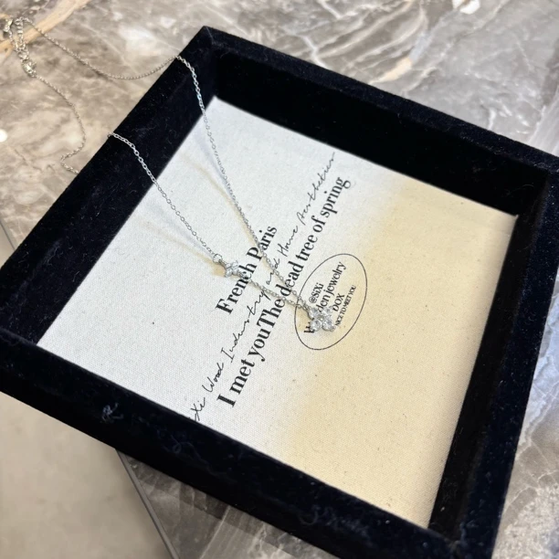 铜合金项链 尖花项链XL4131