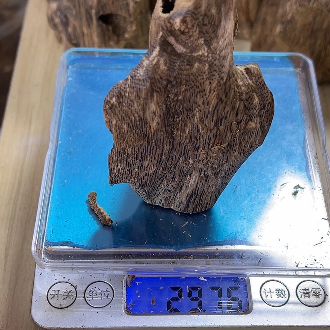 香料绿奇楠虫漏29克乌身