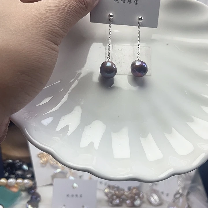 耳饰未镶嵌淡水珍珠【纯恬】