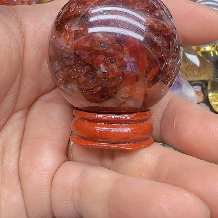 水晶球未镶嵌笑**后