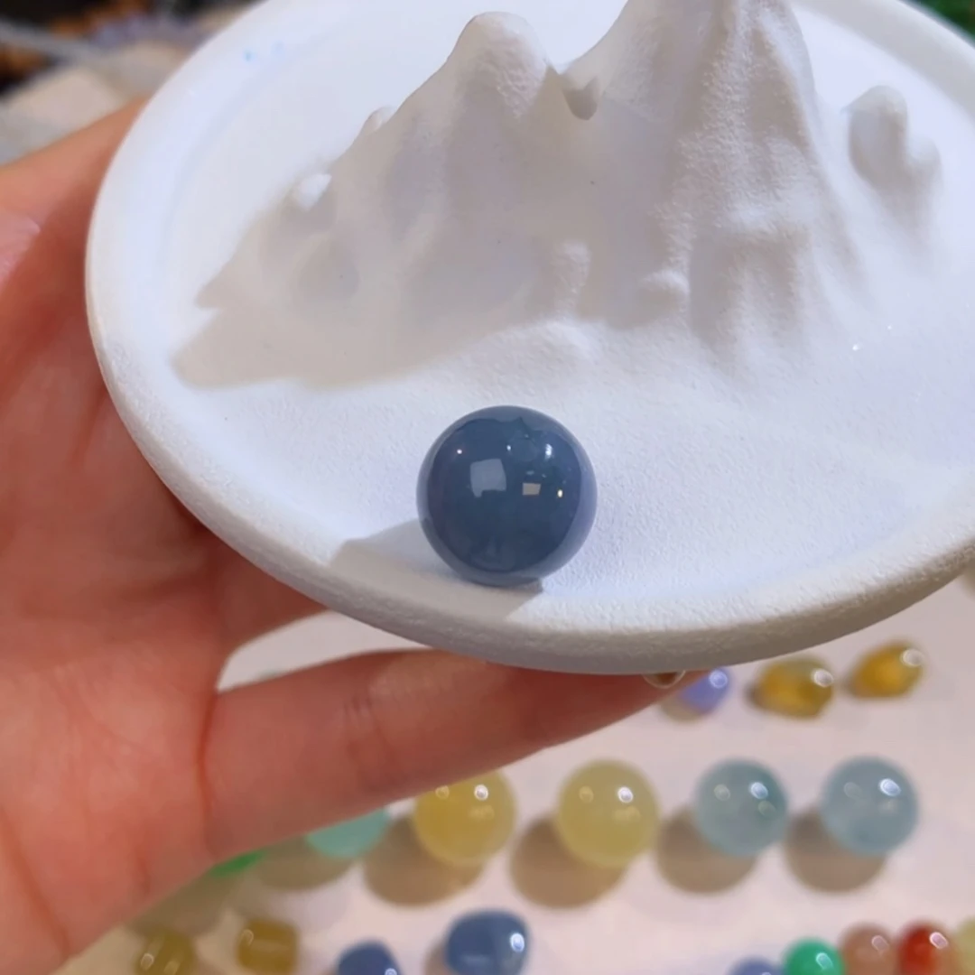 定制翡翠未镶嵌 毛货抛光定制 蓝莓紫 卡11.8 yy