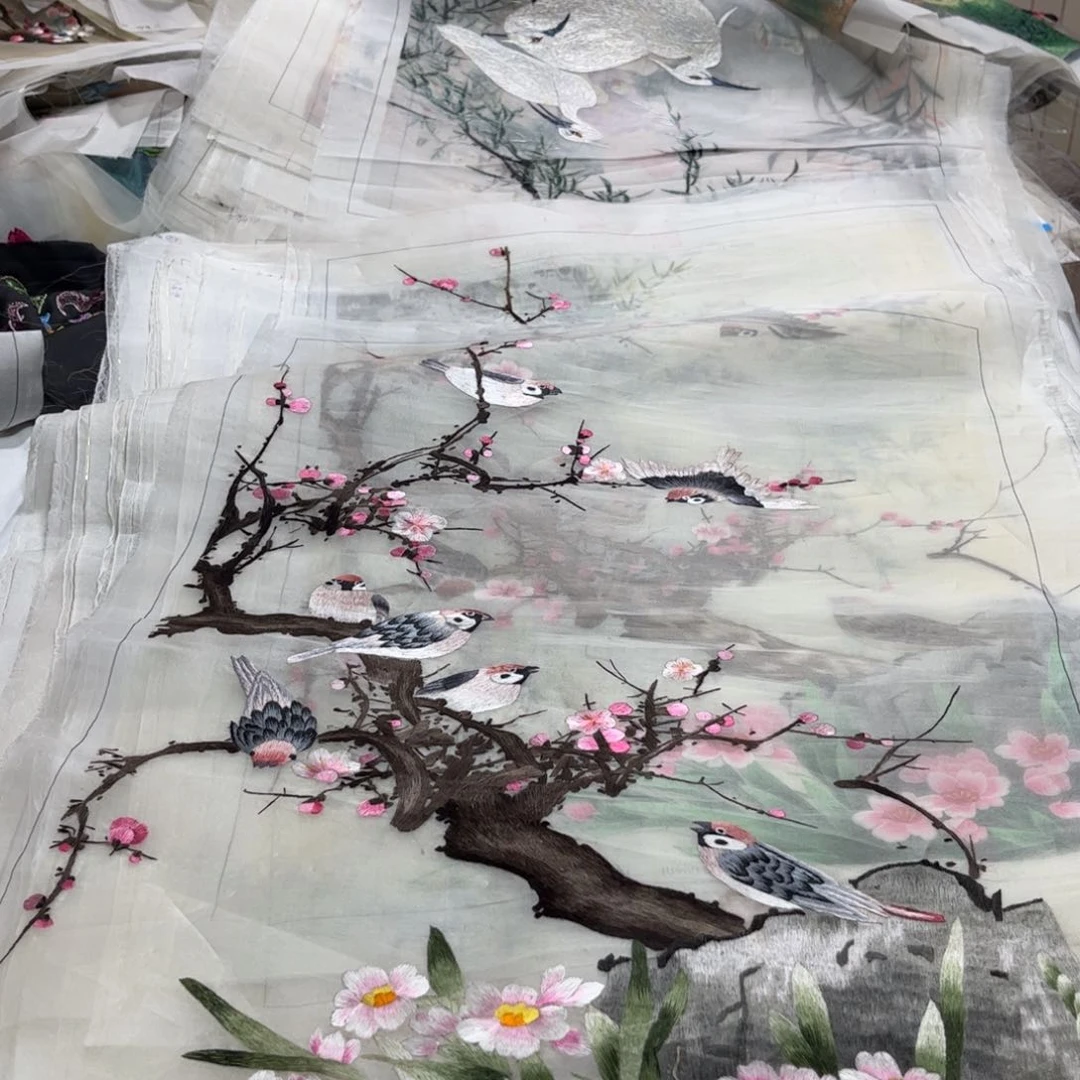 刺绣纯手工制作工艺制作