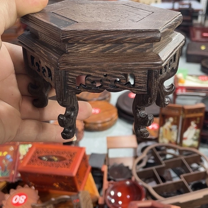 紫砂红木底座工艺品红木底座工艺品