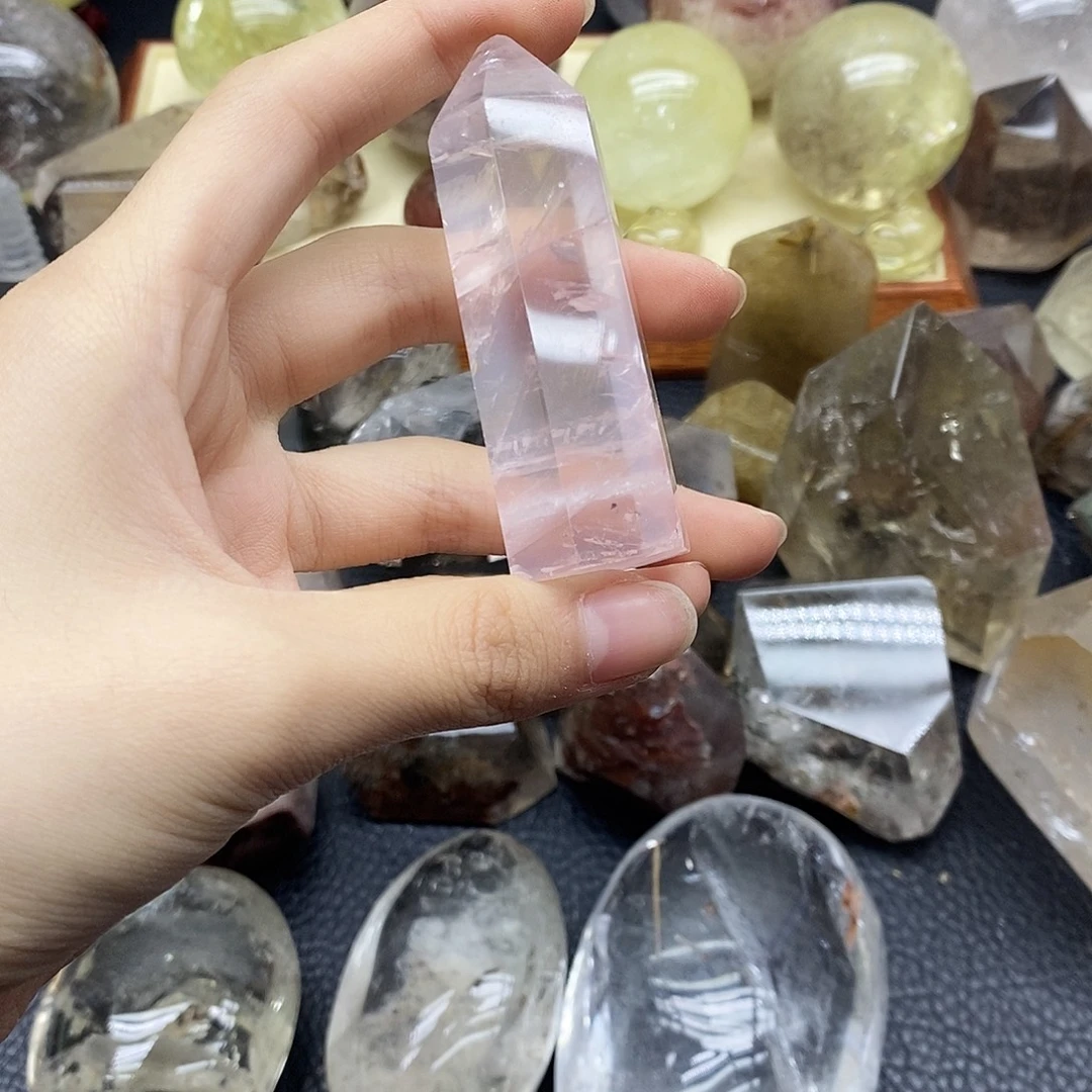 珠宝半成品水晶未镶嵌102水晶石