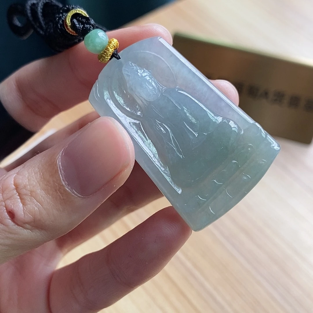 【闪购商品】颈饰未镶嵌翡翠天然缅甸A货翡翠