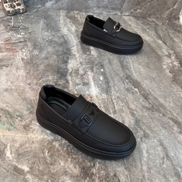 透气软底一脚蹬豆豆鞋乐福鞋商务休闲潮流百搭男士皮鞋舒适