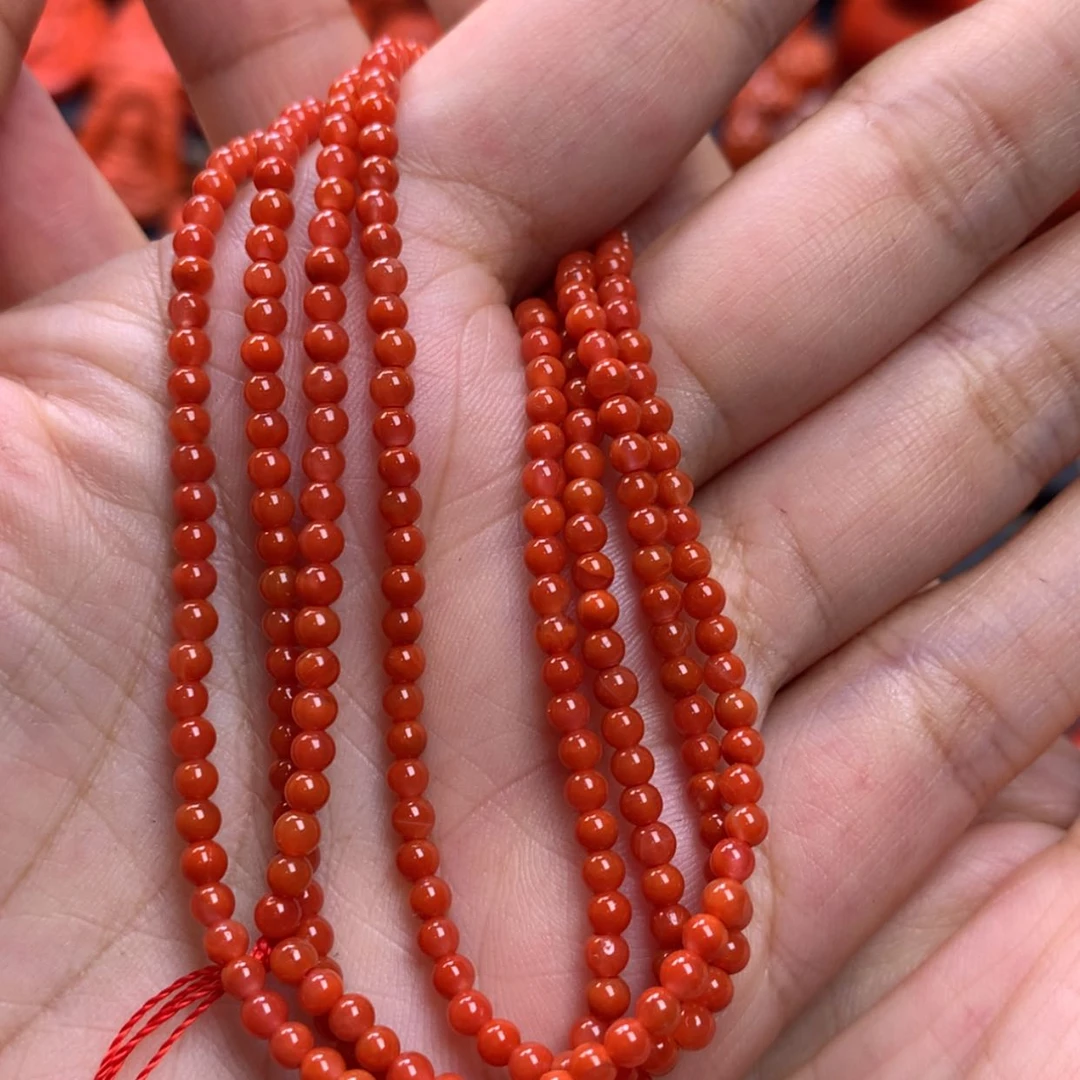 【闪购商品】南红玛瑙小米串2.8mm未镶嵌