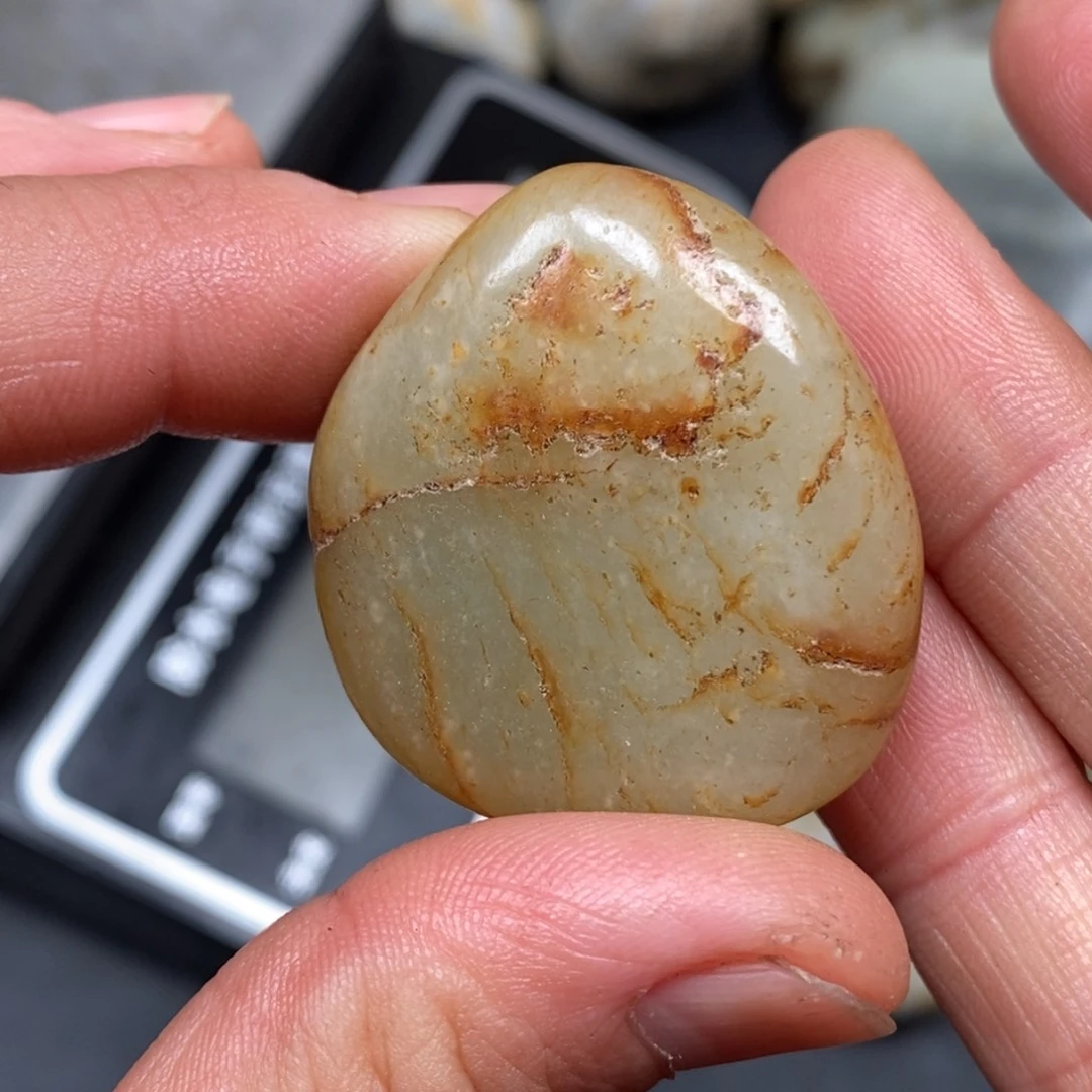 和田玉挂件银S925镀金镶嵌