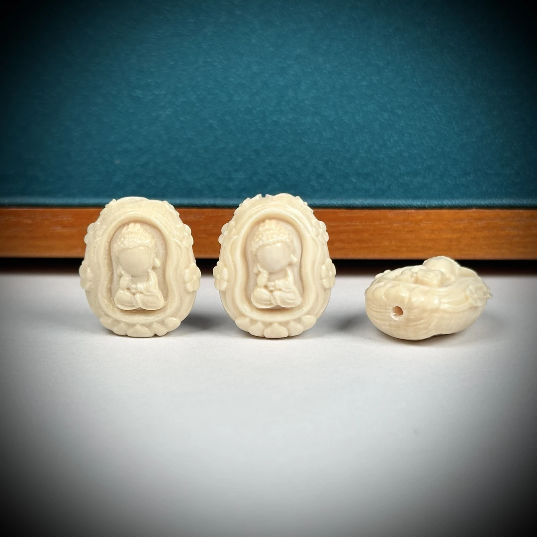 A124天然猛犸 无相佛15*18mm随机一个支持鉴定假一罚十