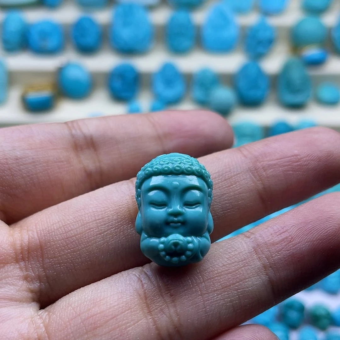 未镶嵌绿松石珠宝奇石