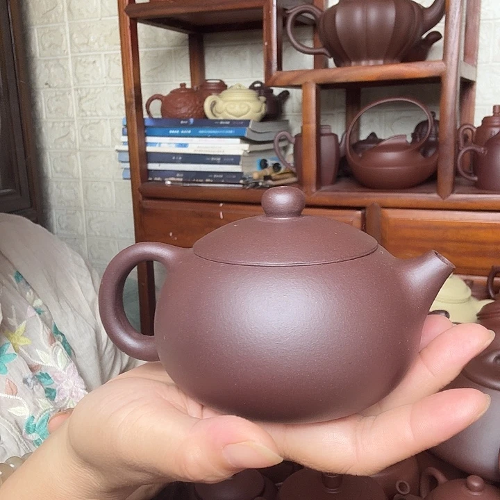 陌***客茶壶紫砂西施300cc半手工