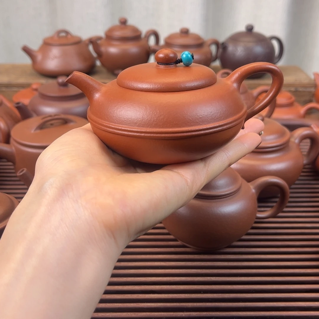 紫砂茶壶线圆150cc左右