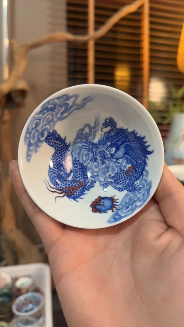 含月阁 祥云龙主人杯 HY015