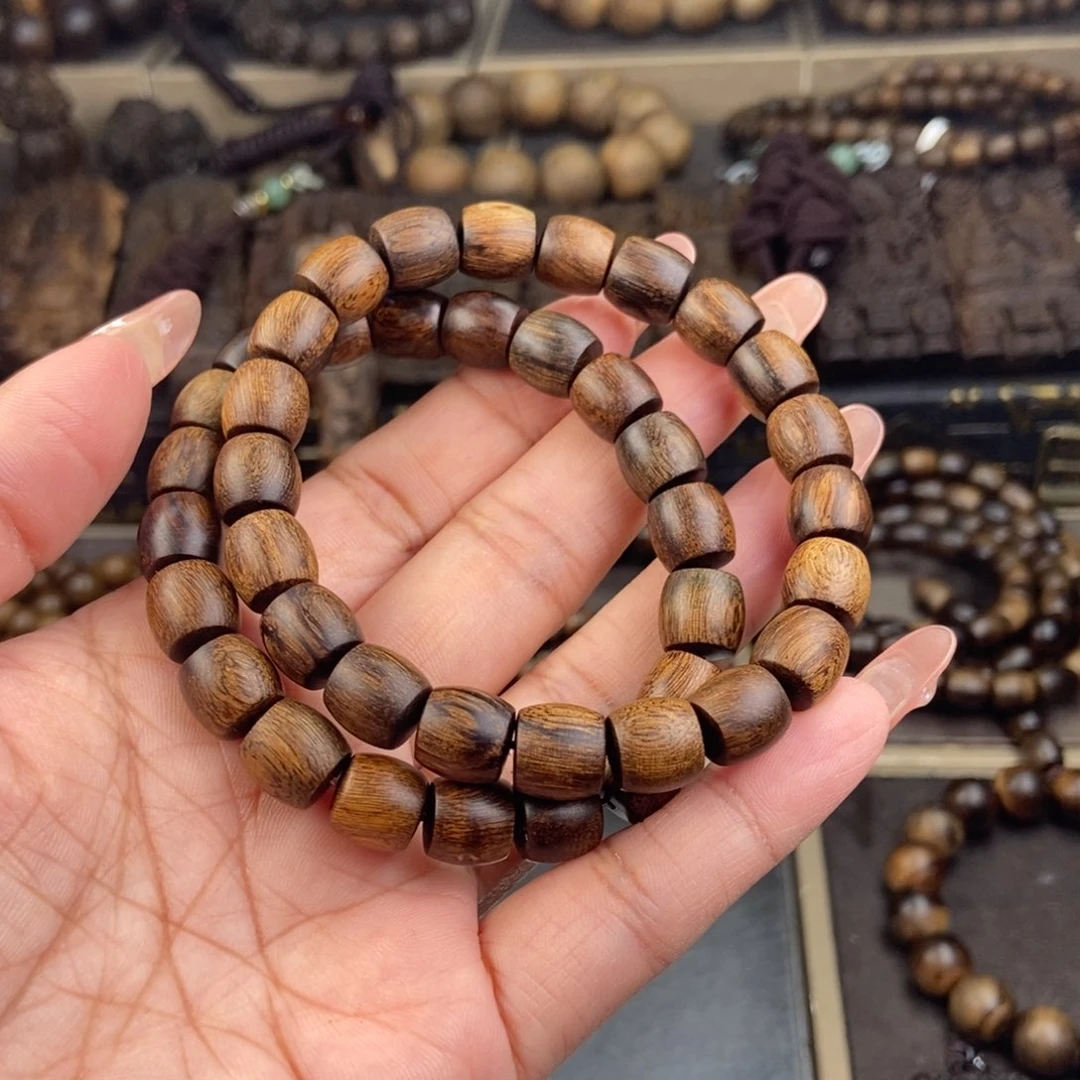 沉香手串当**年越南白棋留楠