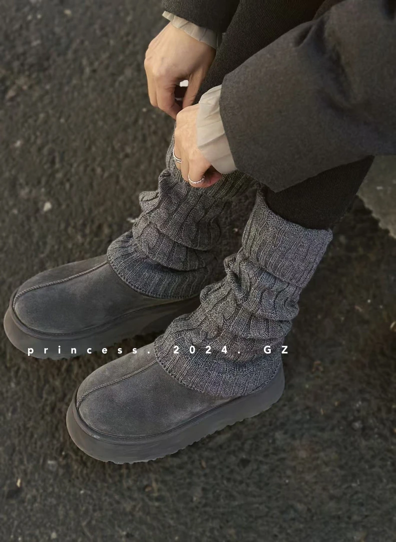 99 袜套针织堆堆袜