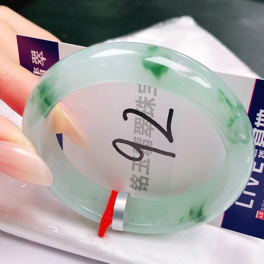翡翠未镶嵌手镯缅甸天然a货翡翠手镯
