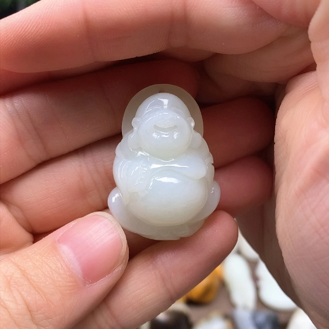 和田玉颈饰未镶嵌30