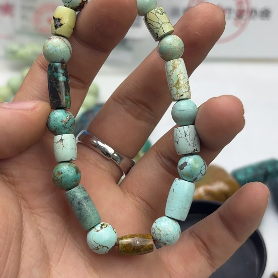 南红玛瑙未镶嵌绿松石