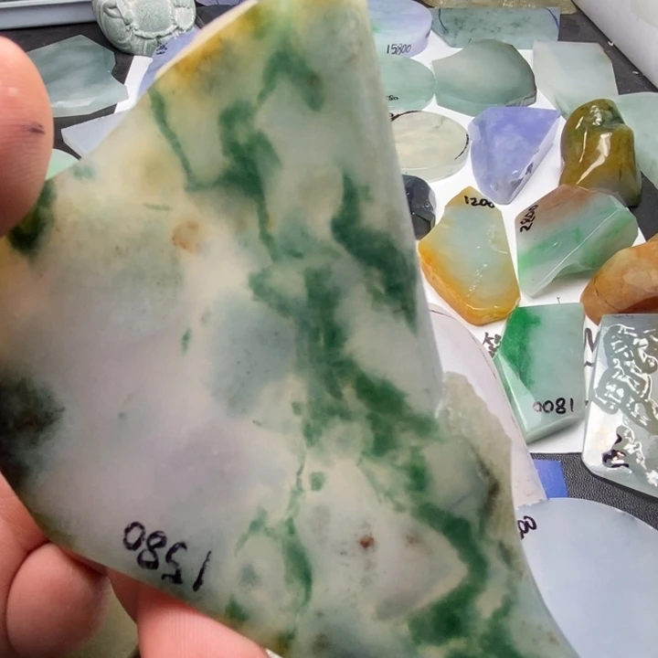 定制翡翠未镶嵌包工