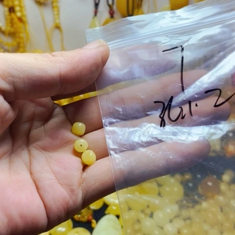 未镶嵌蜜蜡裸石天然蜜蜡6.5老型