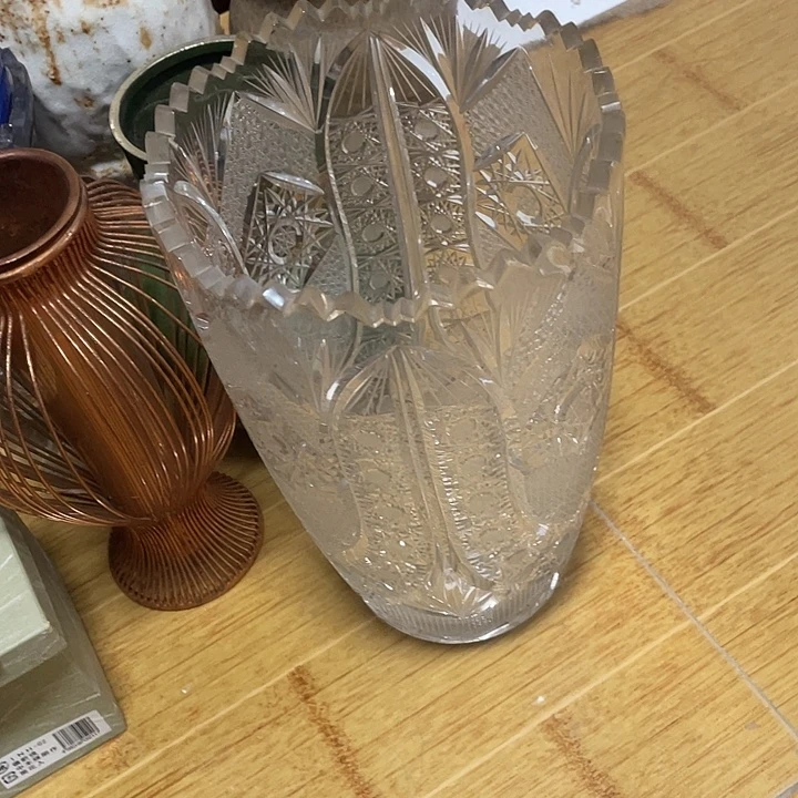 陶其他微瑕水晶花瓶