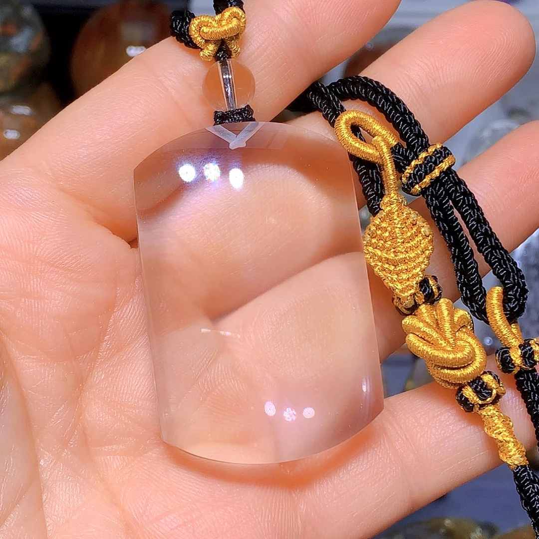 水晶吊坠未镶嵌天然水晶