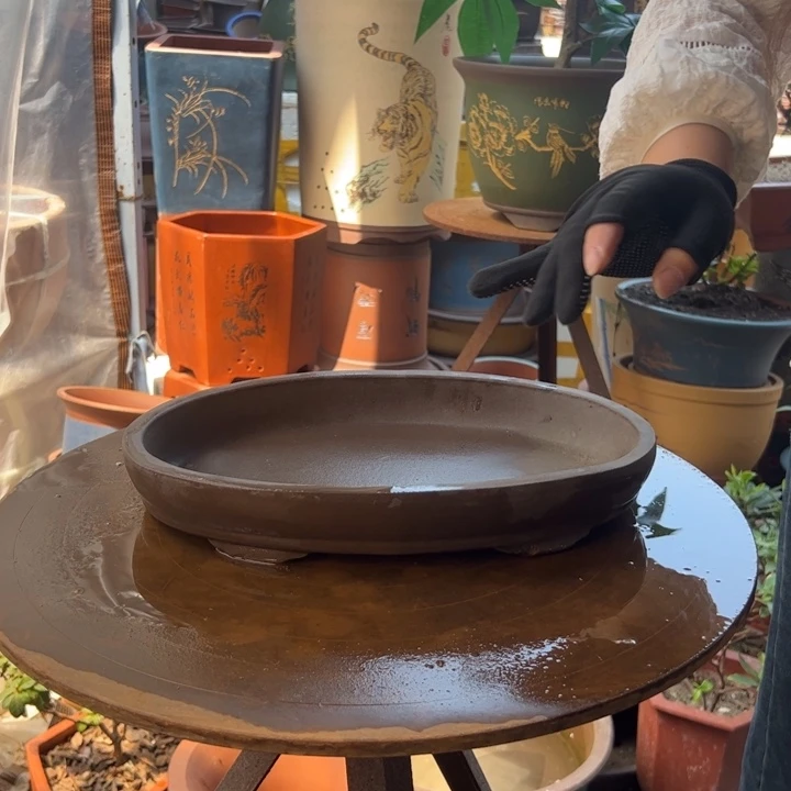 31无孔椭圆花盆花盆花盆