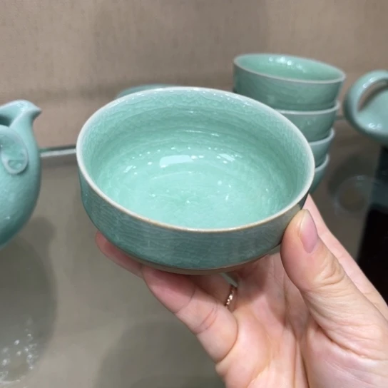 瓷片大宋名窑汝瓷茶具