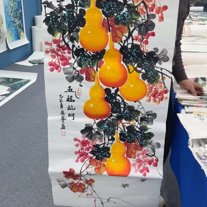 国画国画纯手绘作品